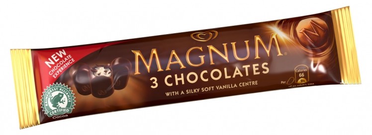 Unilever licences Magnum chocolate countlines to Kinnerton