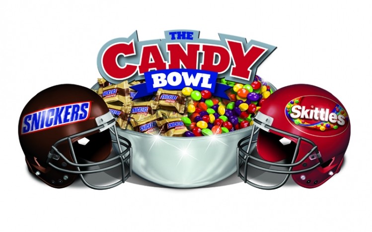 Mars and Wrigley said this will be the  third consecutive year both Snickers and Skittles have advertised during the Super Bowl.  Photo: Mars and Wrigley 