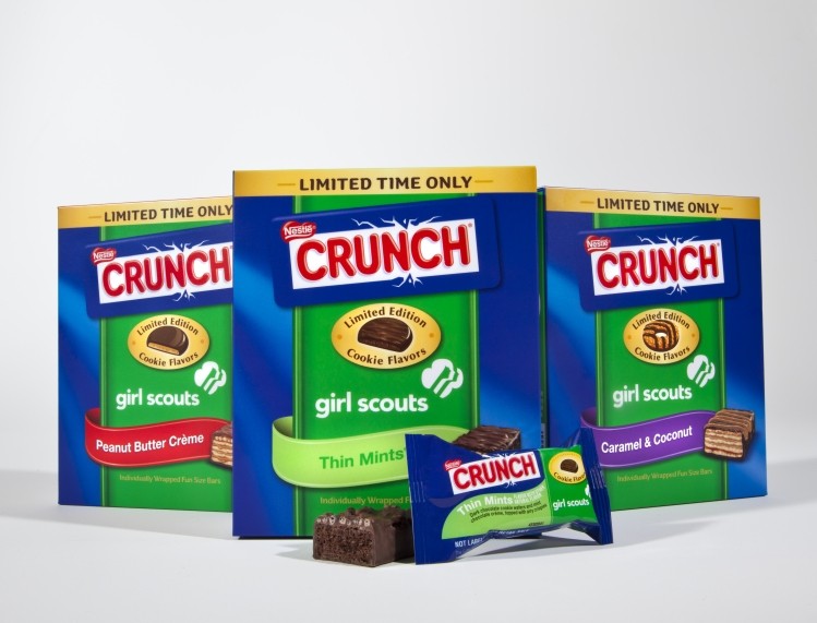 Nestlé Crunch Girl Scout bars 