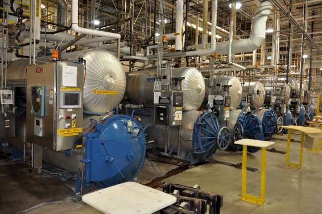 An auction of used equipment from a Nestle facility is offering up a range of processing and packaging equipment.