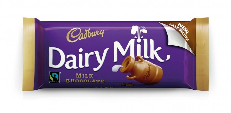 Legal expert says Cadbury may now lose its 1995 trademark on purple shade Pantone 2685C for chocolate products. Photo: Mondelēz