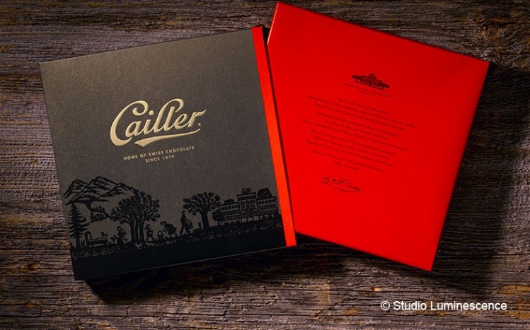 Nestlé answers calls to up premium chocolate game with Cailler e-commerce launch in China, UK, US and Germany. Photo credit: Studio Luminescence