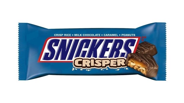 Snickers Crisper is for those looking for a candy lower in calories and easily portable