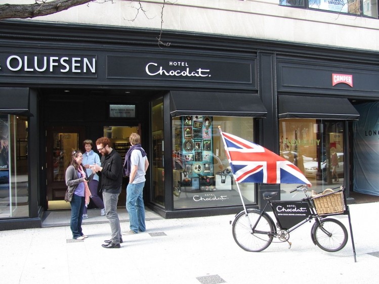 Premium chocolatier Hotel Chocolat has added wholesale listings and plans to up manufacturing capacity after a strong fiscal 2017. Photo: Wikimedia/John Phelan