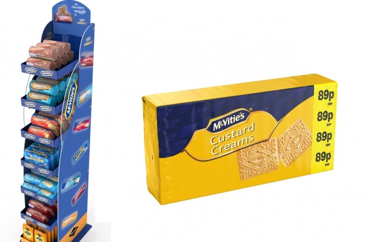 Biscuit-width display stands, price marked packs and field visits to generate $115m growth in UK biscuits within five years: pladis