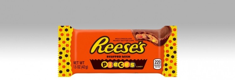 Hershey launched Reese's Pieces Cups in mid-July. Photo: Hershey
