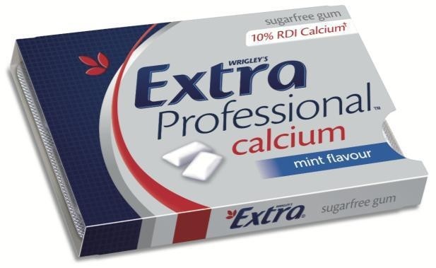 Wrigley targets calcium deficiency with gum launch down under
