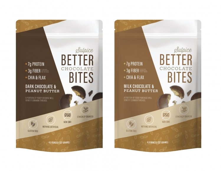 Sulpice’s new peanut butter bites conatin seven grams of protein, three grams of fiber, chia and flaxseed