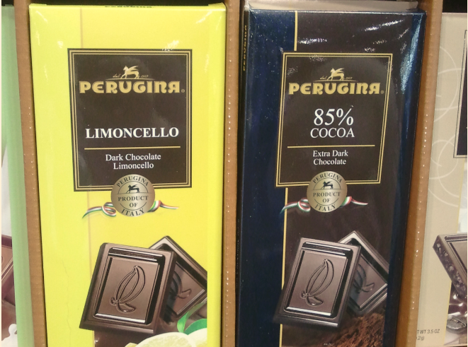 Adventurous flavors in the premium segment include Limoncello chocolate from Baci Perugina 