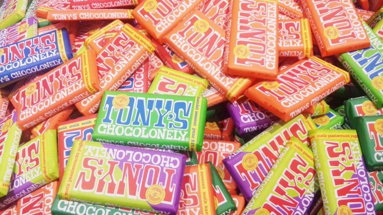 Tony’s Chocolonely is aiming for $50m in global revenues this fiscal year as it hopes to convince big chocolate firms its cocoa sourcing model is sound business. Photo: TC