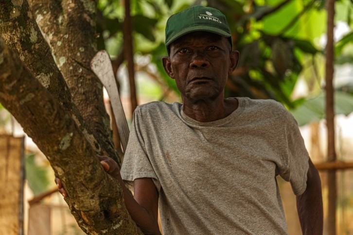 Kwabena Nartey cocoa farmer cssvd cocoapost