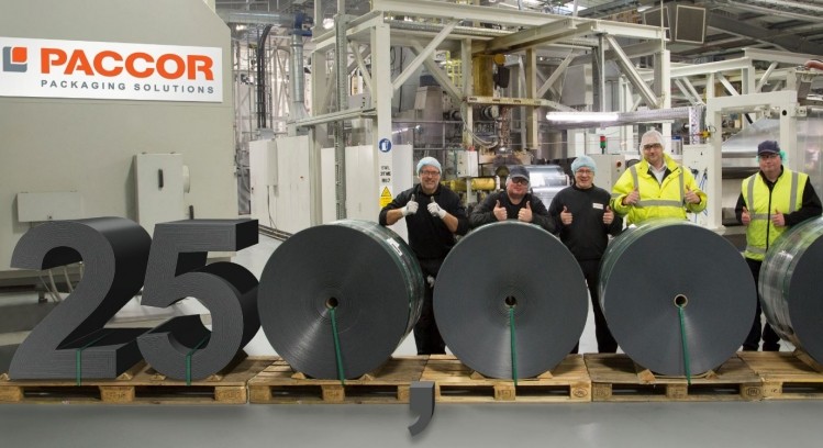 PACCOR’s Extrusion team celebrating their first milestone. Photo: Pic PACCOR