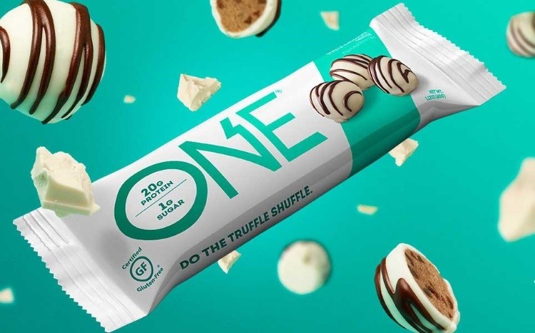 One's protein bars come in indulgent flavors like Do The Truffle Shuffle and Peanut Butter Pie. Pic: One Brands