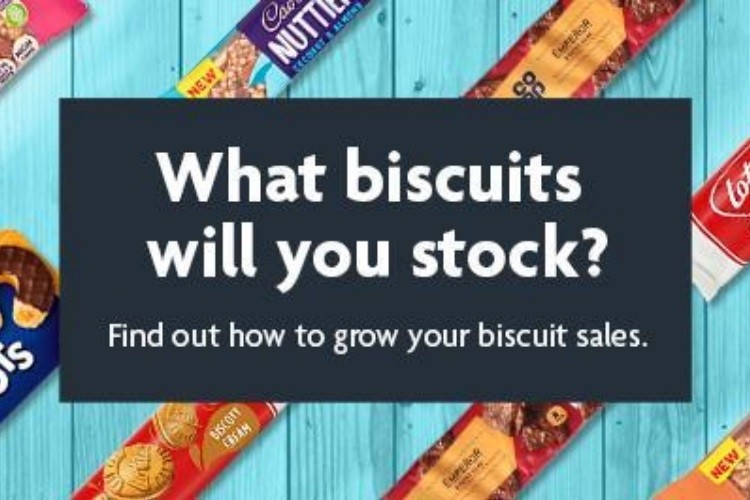 pladis is trialling its 5 Steps to Better Biscuit initiative in eight Nisa outlets across the UK. Pic: pladis