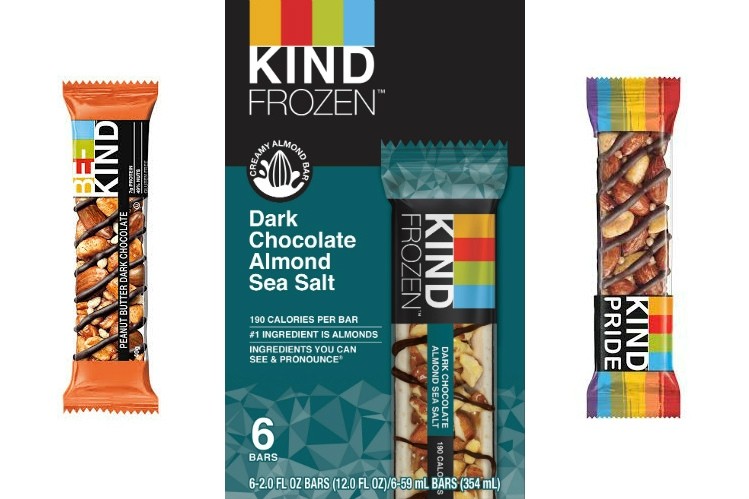 KIND has been busy in the past few months, launching a frozen version of its classic bars and landing its first-ever acquisition.