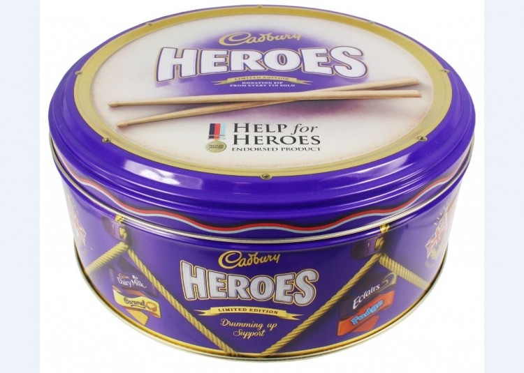 Help for Heroes limited edition tin. Picture: Crown.