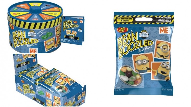 Jelly Belly's Minions-themed jelly beans include 10 flavor pairs. Pic: Jelly Belly 