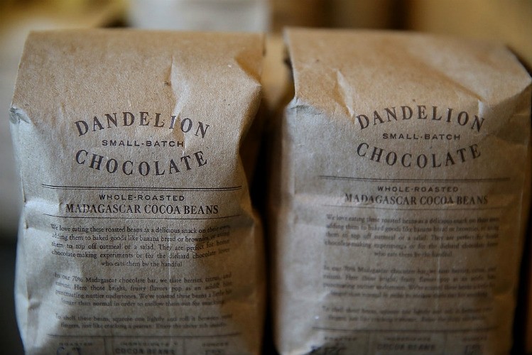 Dandelion Chocolate will open its 'chocolate salon,' production room and retail store inside a 28,100-square-foot facility on May 14. Pic: Getty Images/Justin Sullivan