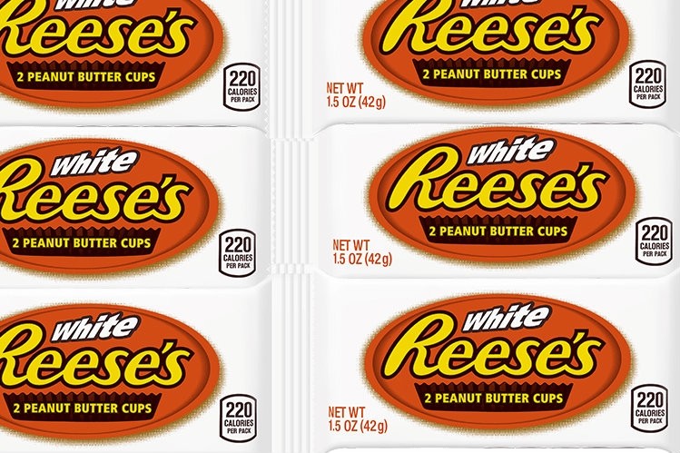 Technically, the wrapper calls the product 'White Reese's,' not combining the words 'white' and 'chocolate.' Pic: flickr/Neil Crosby