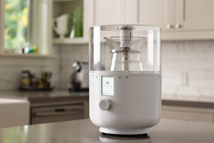 The CocoTerra machine was designed by the same firm behind some of the world's most notable consumer tech brands, including Beats by Dre, Polaroid, and Square.