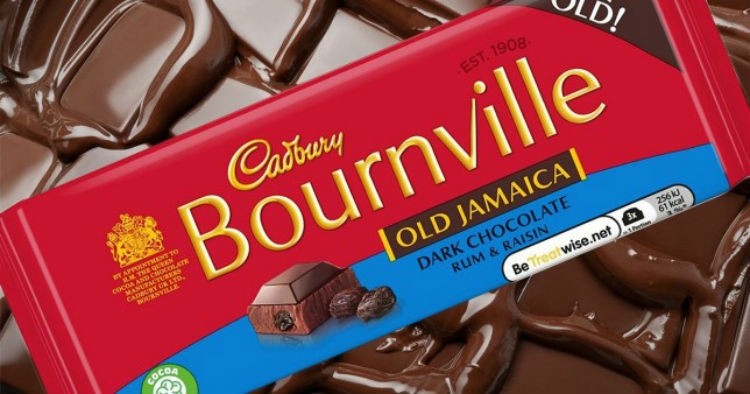 Cadbury classic Bournville Old Jamaica is back on the shelves this month. Pic: Mondelēz International