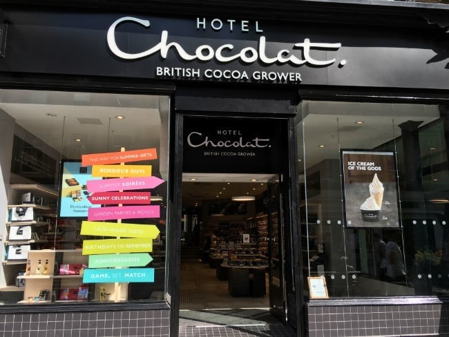 Hotel Chocolat Group posts strong update, despite its retail outlets being closed for 12 weeks because of the coronavirus pandemic. Pic: Hotel Chocolat