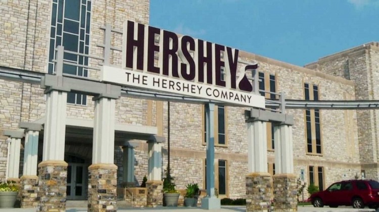 Hershey has announced the departure of its General Counsel and Secretary and also the TMCF investment. Pic: The Hershey Company