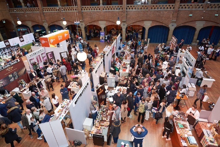 The Chocoa Festival in Amsterdam's Beurs van Berlage is one of the highlights of the cocoa industry calendar, and moves online this year. Pic: Equipoise 