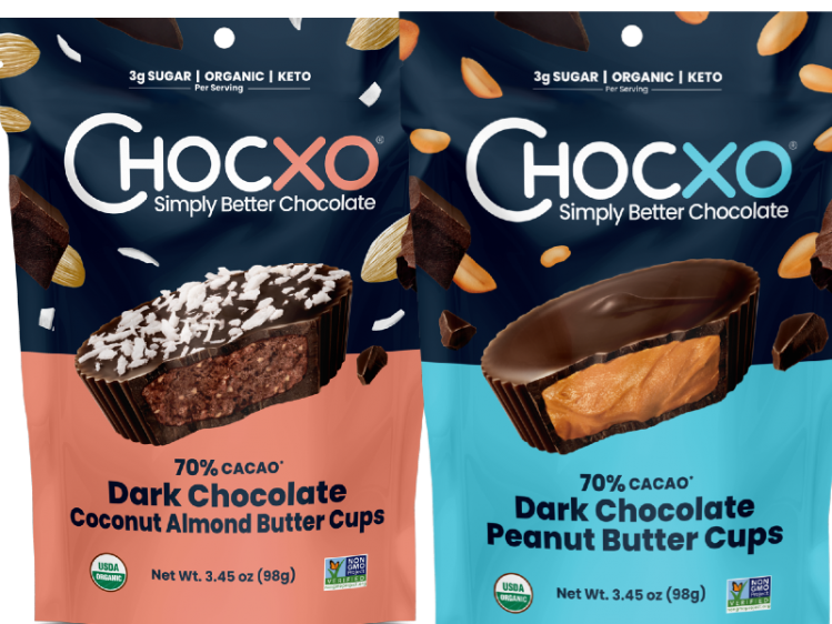 ChocXO's new butter cups will be on show at this year's Sweets & Snacks Expo. Pic: ChocXO