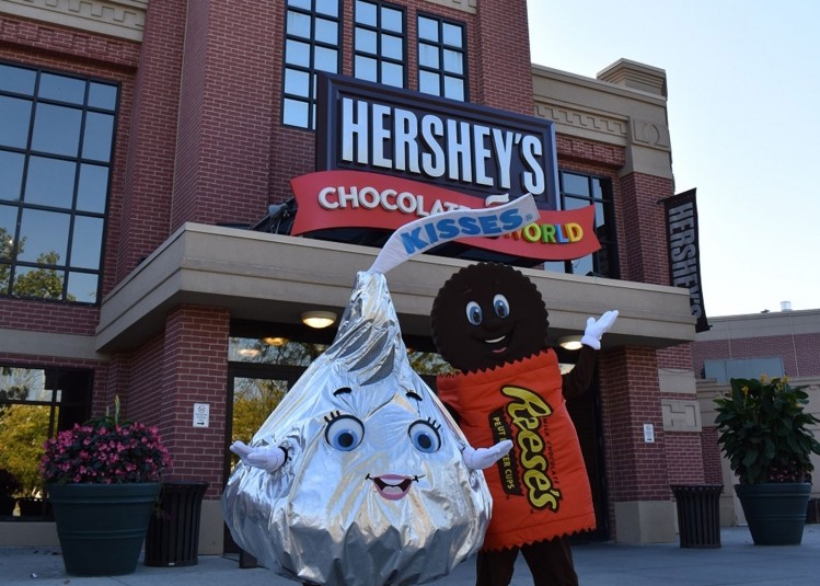Strong consumer demand has given Hershey a sales lift in the second quarter. Pic: Hershey