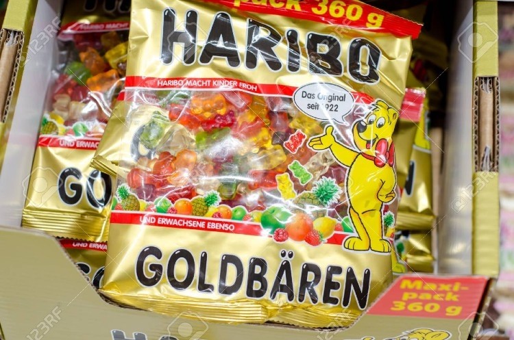 50% of German confectionery is exported. Pic: Haribo
