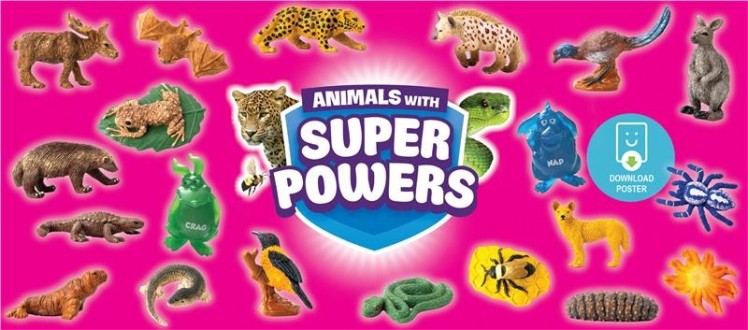 Yowie launches 'Animals with Superpowers' collectibles