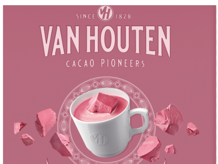 Deep dive inside Van Houten’s new ruby chocolate powder - LISTEN