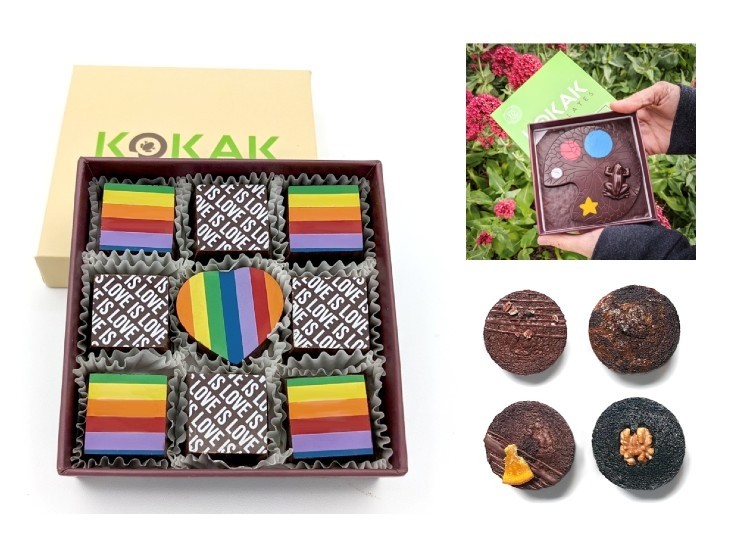 Kokak Chocolates’ collections include: Love is Love Pride Truffle Collection. Pic: Kokak Chocolates