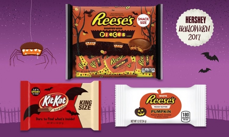 Hershey leads the US candy category during Halloween with 38.5% market share.  Pic: Hershey