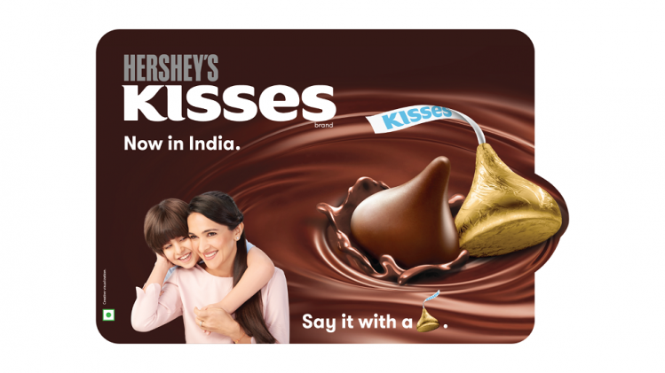 Kisses  chocolate, now available inIndia. Pic: Hershey