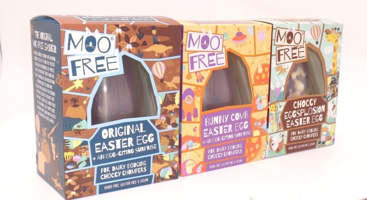 Moo Free has expanded its Easter Egg collection. Pic: Moo Free