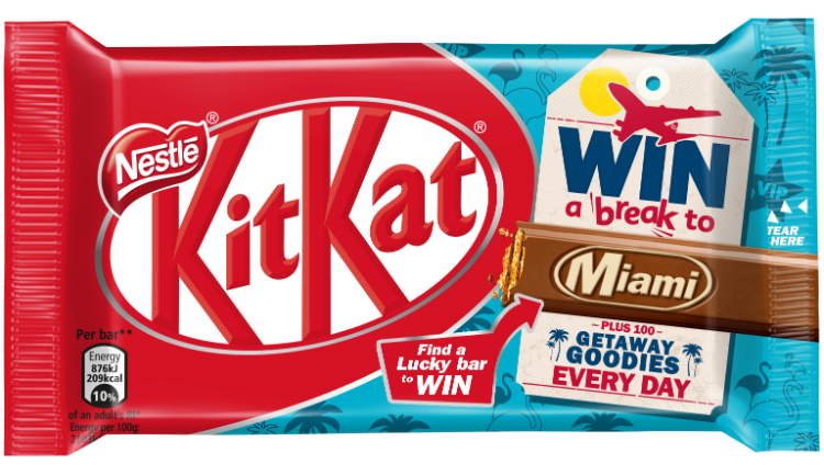 KitKat's new promotional bars will be in the stores this week. Pic: Nestlé