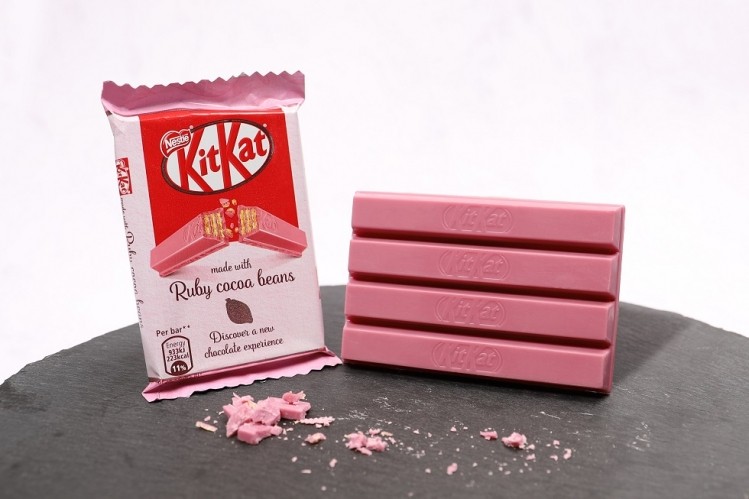 Barry Callebaut unveiled Ruby chocolate in China last year. Pic: Nestlé UK