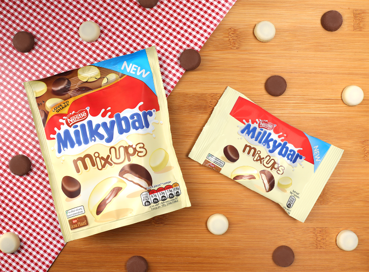 Nestlé's new Mixups hits the shelves in the UK this week