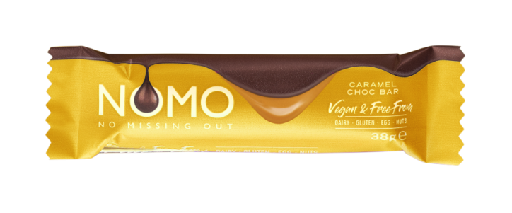 The award-winning NOMO caramel bar. Pic: NOMO