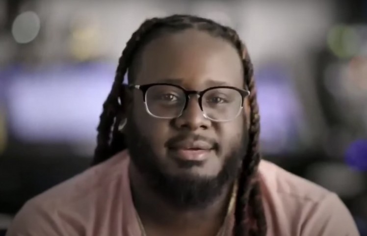 American rapper and singer-songwriter T-Pain. Pic: Netflix/YouTube