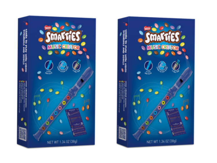 Smarties Music Creator is the first product to meet the new guidelines. Pic: Nestlé (ITR)/ConfectioneryNews