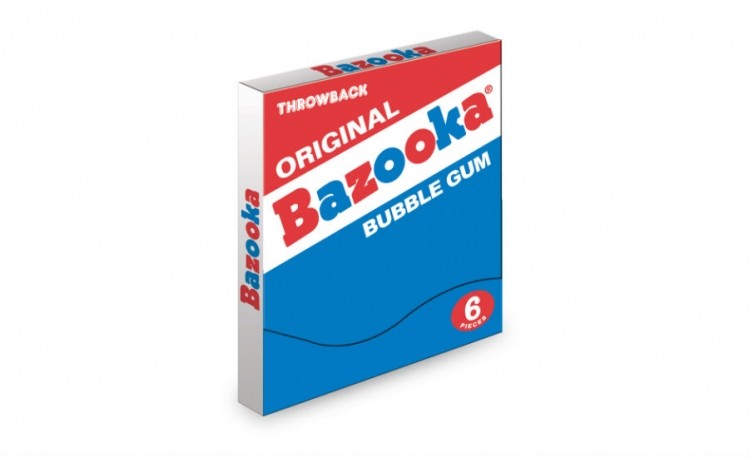 “With Bazooka Throwback Pack, we are aiming to underscore the tremendous value of nostalgia to today’s millennial consumer,” said Bazooka brand manager Matt Nathanson.