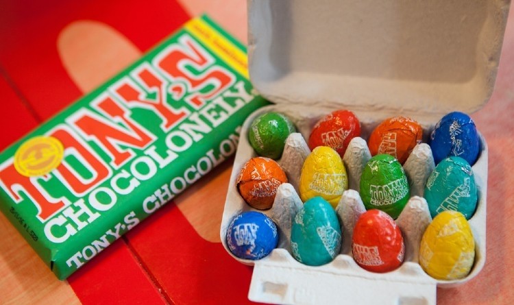 Tony's Chocolonely has won this year's 'Golden Egg Award' for  good sustainability practices. Pic: Tony's Chocolonely