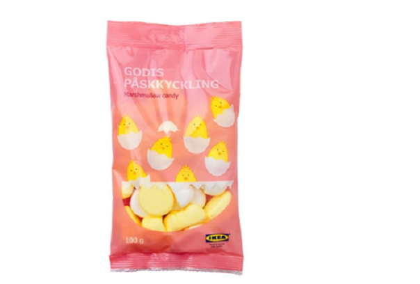 Ikea GODIS PÅSKKYCKLING Marshmallow candy 