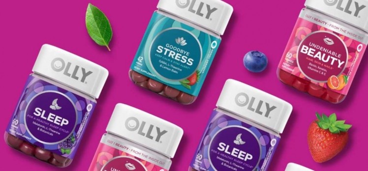 The firm's best-sellers include its sleep, skin and women’s multivitamins in Singapore ©Olly