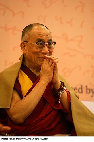 The Dalai Lama's tweets showed no evidence of the endorsement