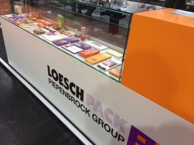 LoeschPack FCB F-Series packs 1,500 chocolate bars/min 