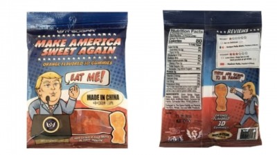 Trump gummies are made with 3D technology in China.  Photo: IT'SUGAR